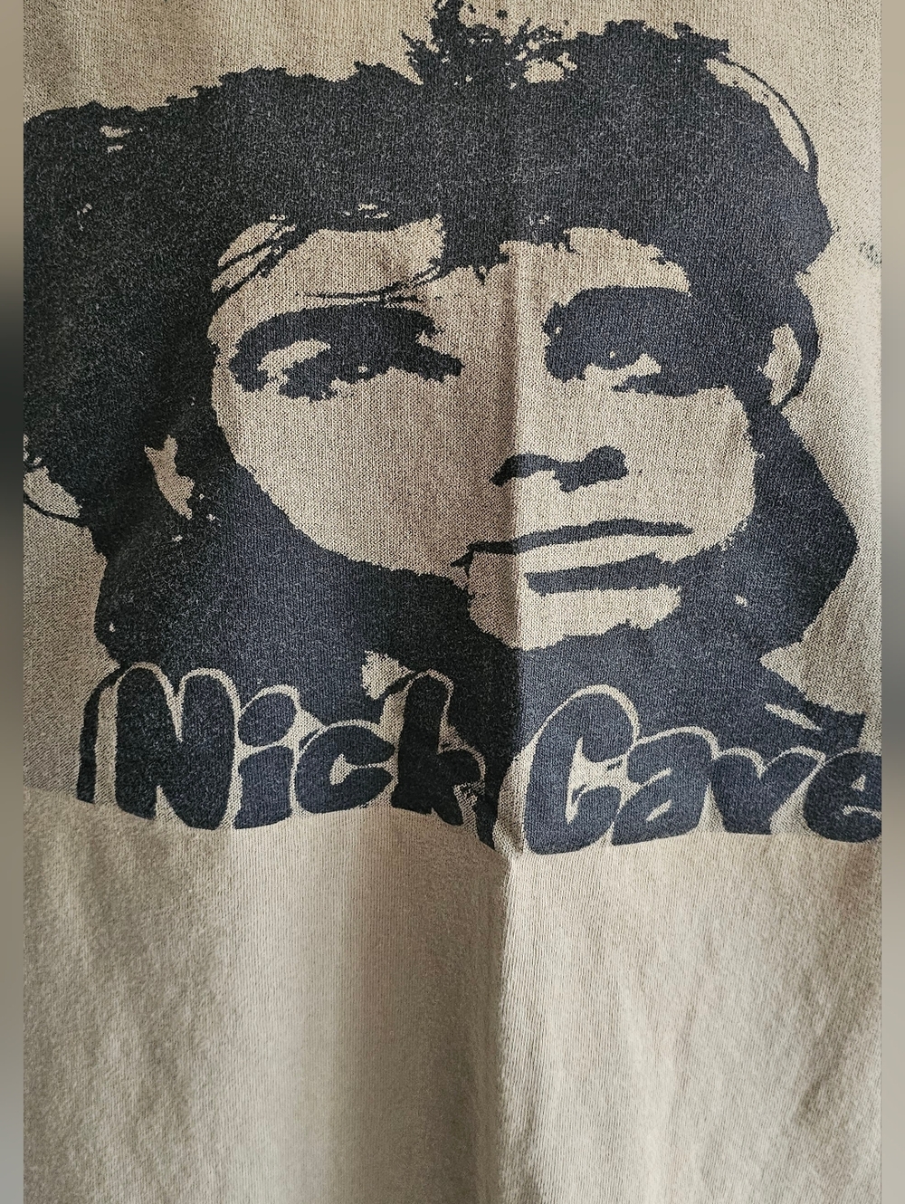 Nick Cave Graphic Tee - Tan Men’s T-Shirt XL
